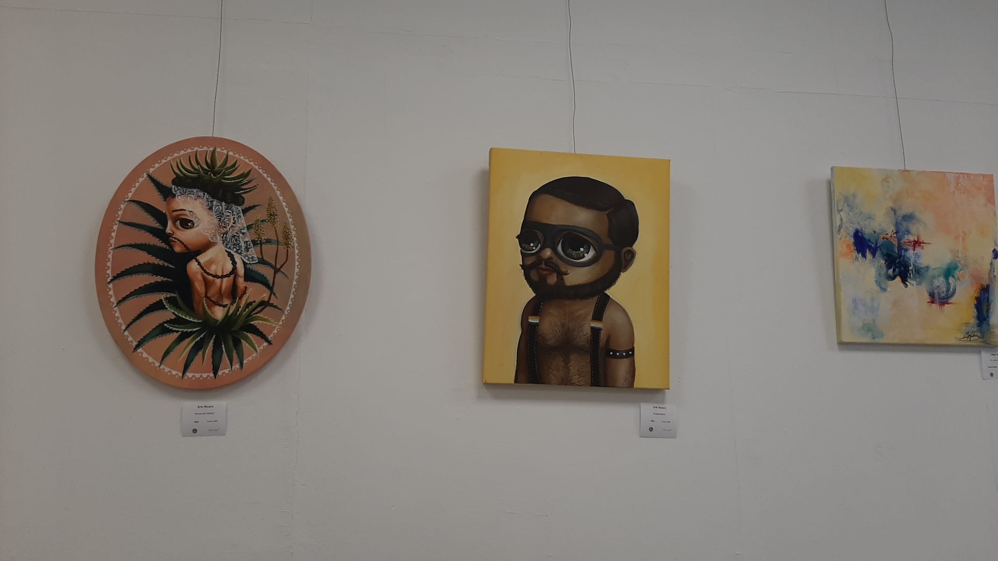 El artista mexicano, Erik Rivera expone obra en Galería Atelier Natale 1 Galería Atelier Natale