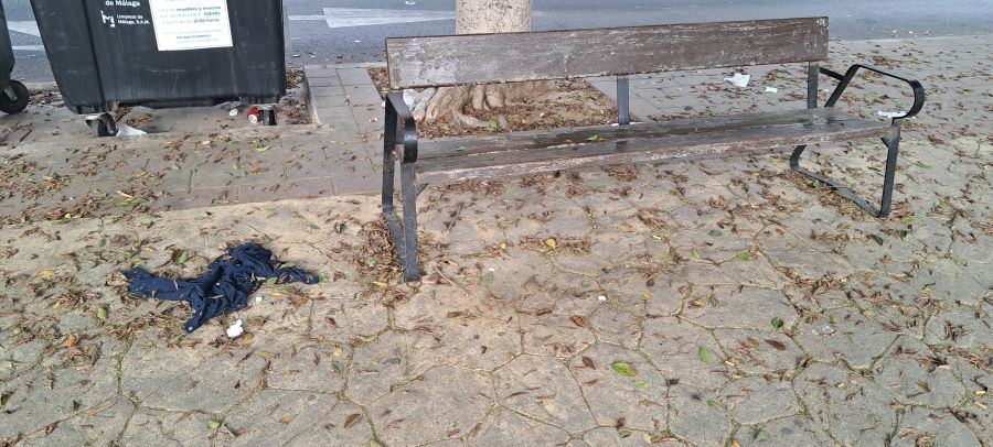 Málaga: Una ciudad entre la belleza y la suciedad 2 Lugares de descanso para los vecinos