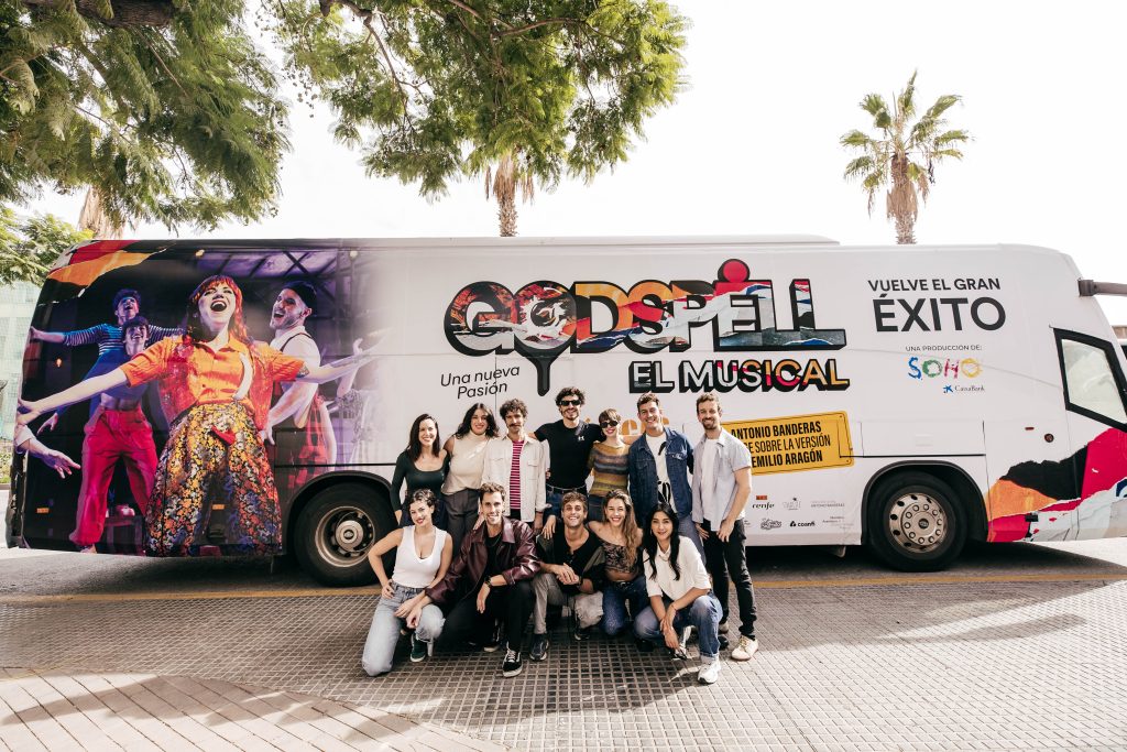 Godspell, el musical va sobre ruedas 1 Autobus GODSPELL 1 @Marina M.Luna