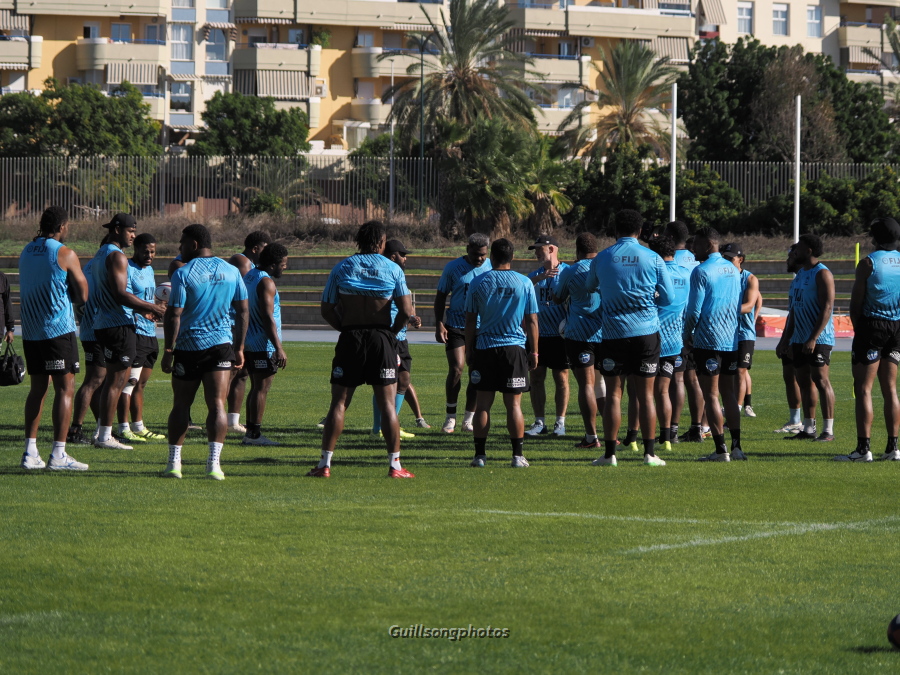 Fiji y España completan sus ‘Captains run’ en Málaga antes del gran duelo internacional. 1 PB210500