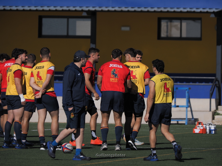 Fiji y España completan sus ‘Captains run’ en Málaga antes del gran duelo internacional. 2 PB210623