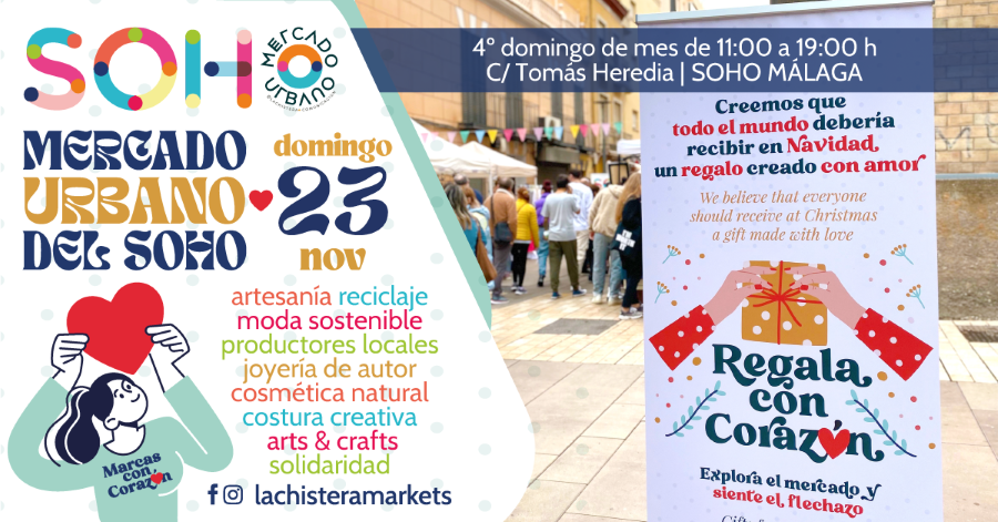 La ilusión llega al Soho: este domingo comienza “Regala con Corazón” Soho