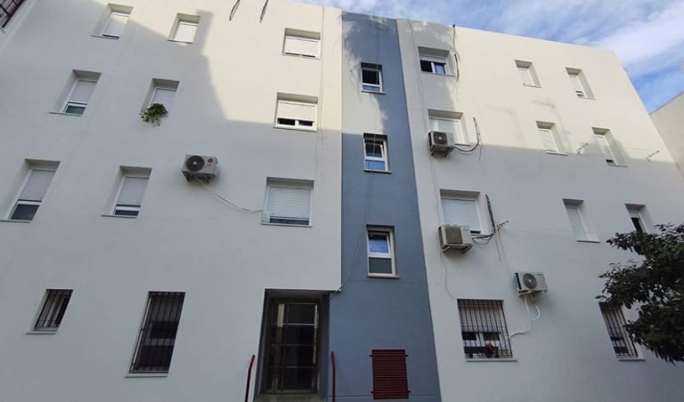 Viviendas públicas en régimen de alquiler ubicadas en el centro histórico de Málaga.