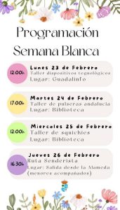 Actividades de la Semana Blanca en Algatocín 1 2 7