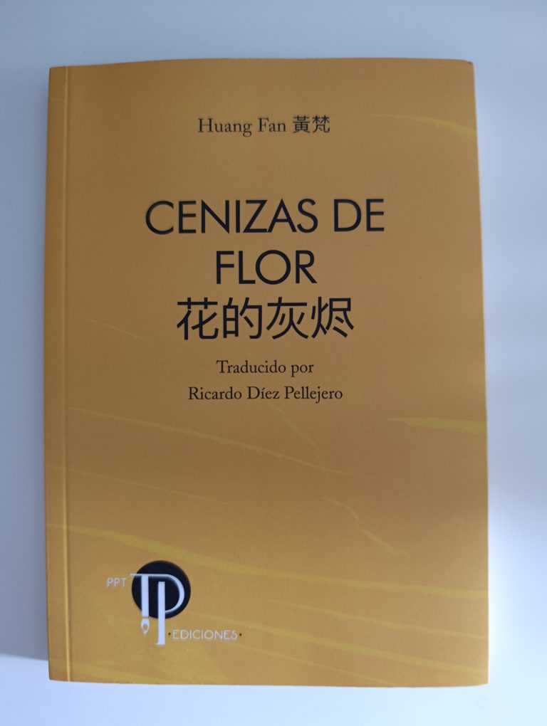 Portada del libro Cenizas de flor