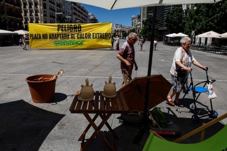 Sólo 1 de cada 3 capitales en España cuentan con refugios climáticos grenpeace