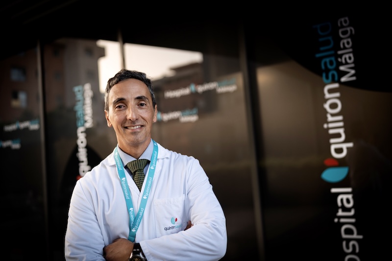 Quirónsalud Málaga refuerza la atención urgente al infarto 1 Dr. Antonio Esteban jefe de Cardiologia Hospital Quironsalud Malaga